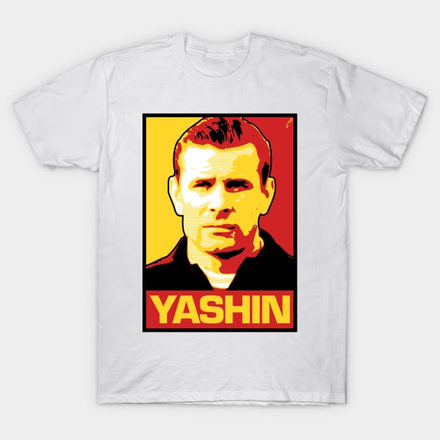 Yashin - SOVIET UNION (RUSSIA) T-Shirt by DAFTFISH